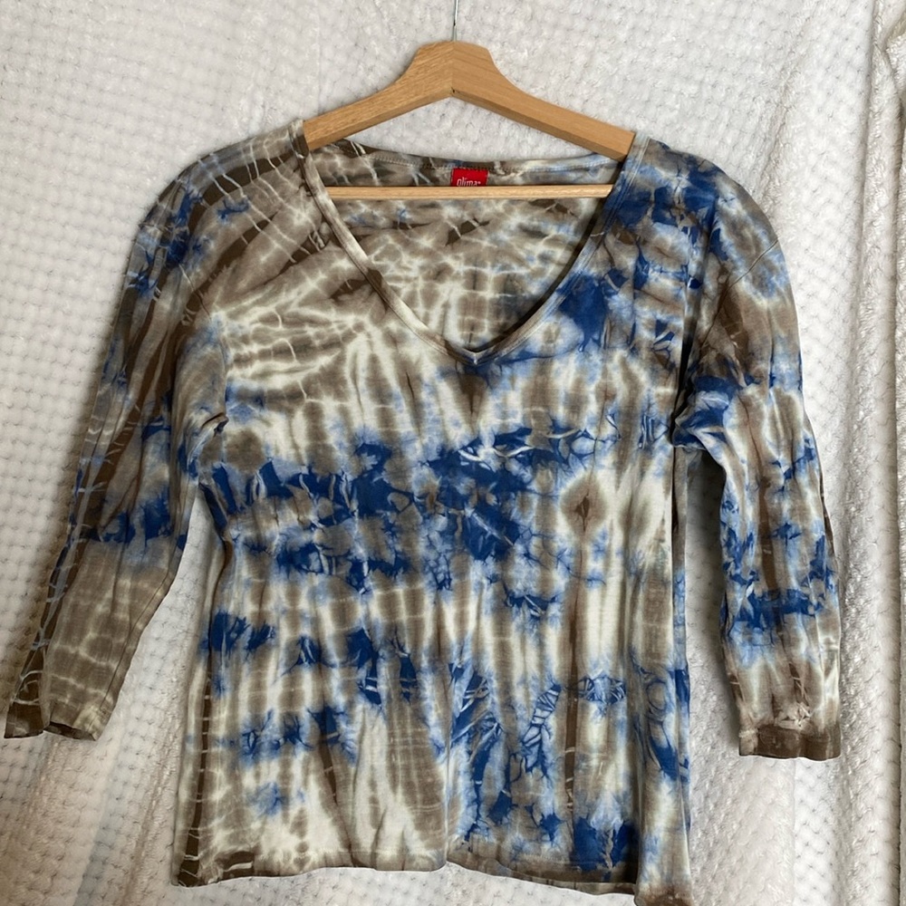 Glima tie dyed shirt top